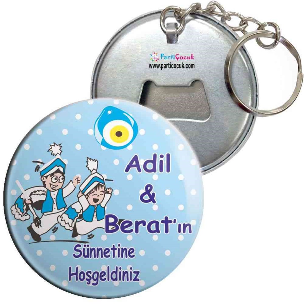 Sünnet Sünnet Çocuğu Karikatürlü Model Anahtarlı Açacak  