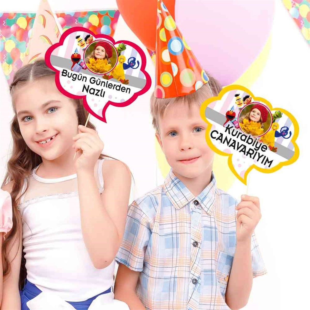 Susam Sokagı Konsept Kişiye Özel Konuşma Balonu 