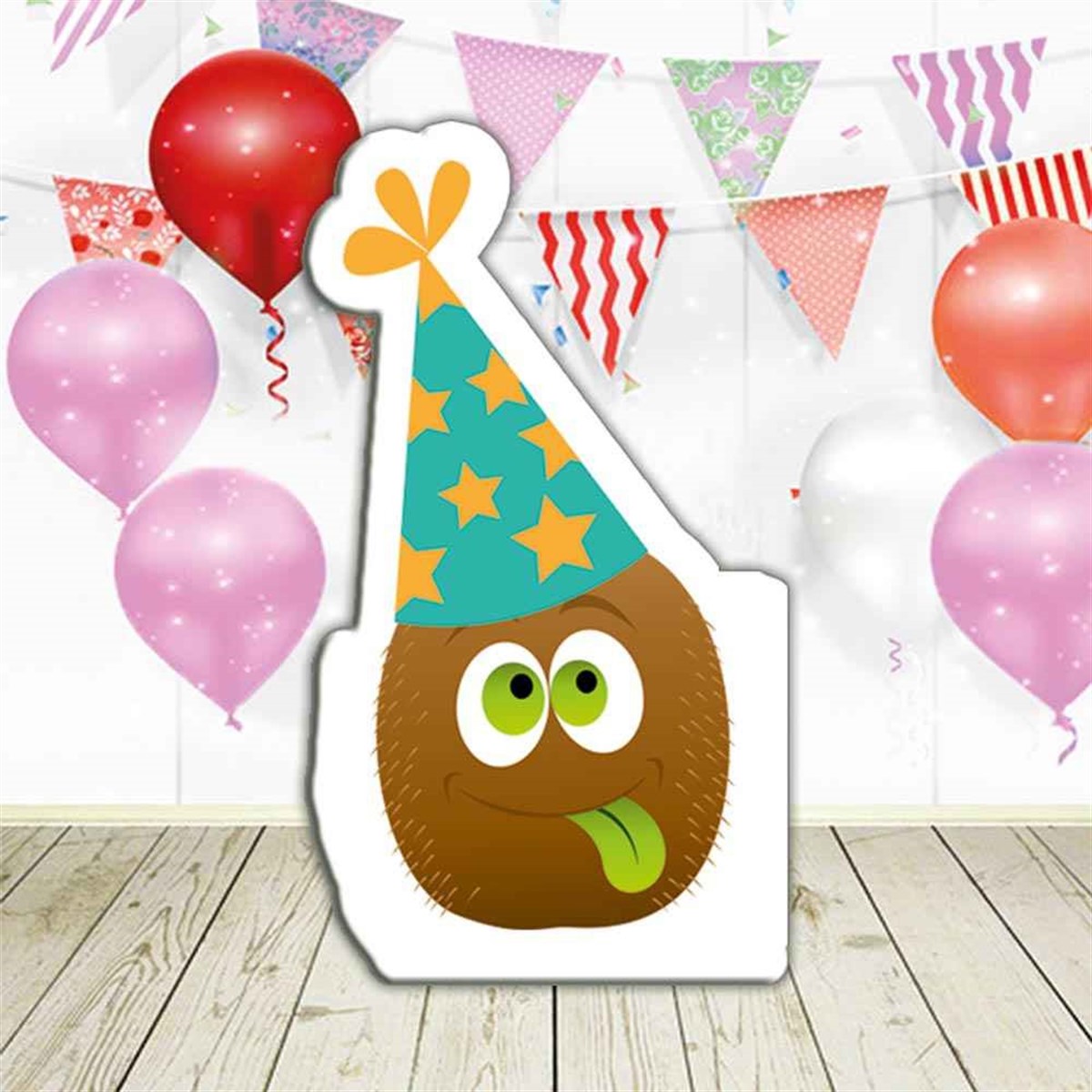 Tatlı Kivi Şekilli Figür Pano 