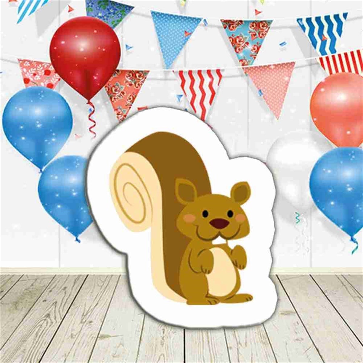 Tatlı Sincap Şekilli Pano 