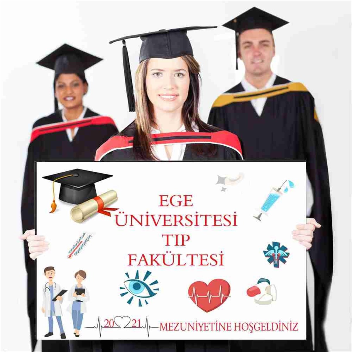 Tıp Fakültesi Mezun Afiş 