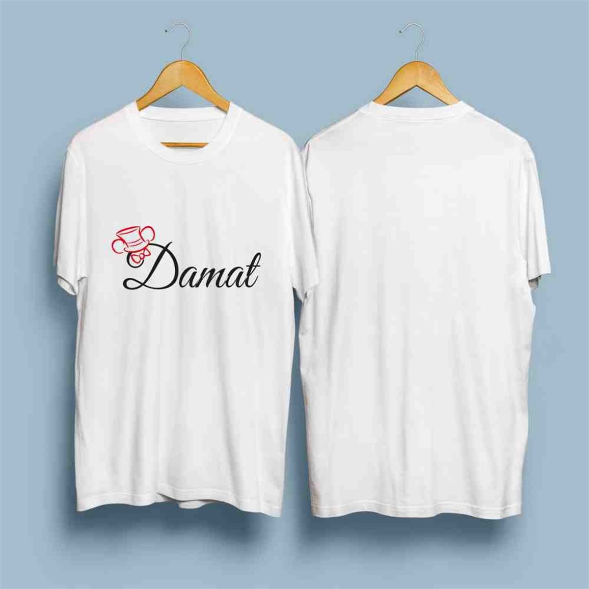 Tişört Kişiye Özel Baskı Bekarlığa Veda Damat 1 Adet 