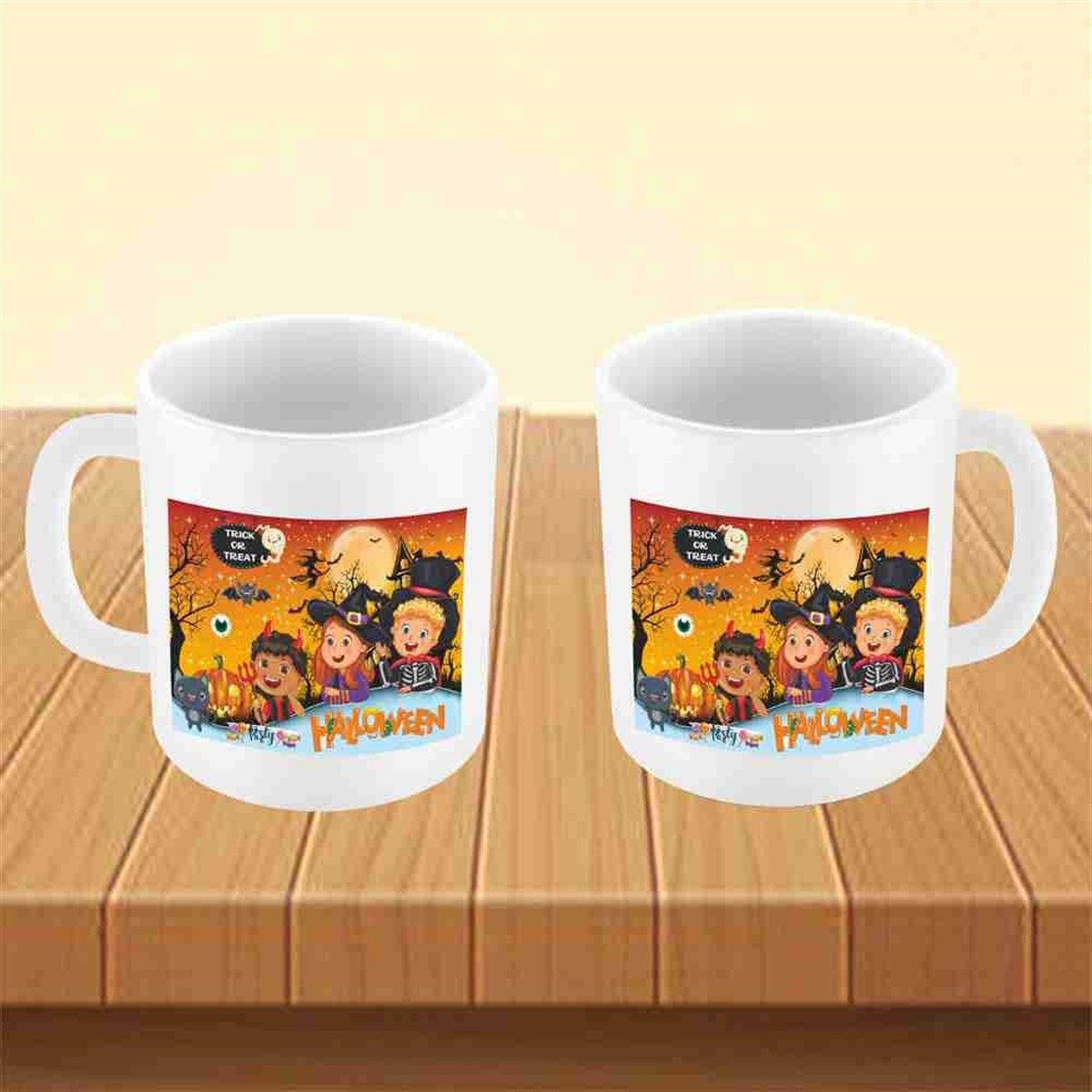 Trick or Treat Bardak Baskı 