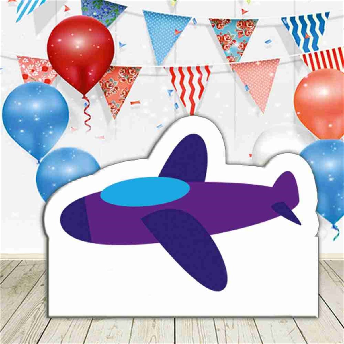 Uçak Figür Şekilli Pano 