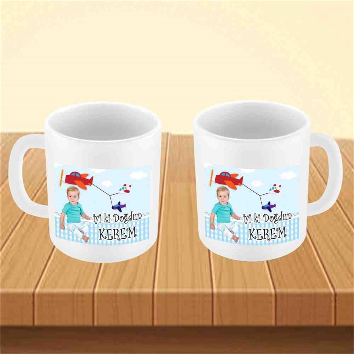 Uçak Konsept Kupa Bardak Mug 