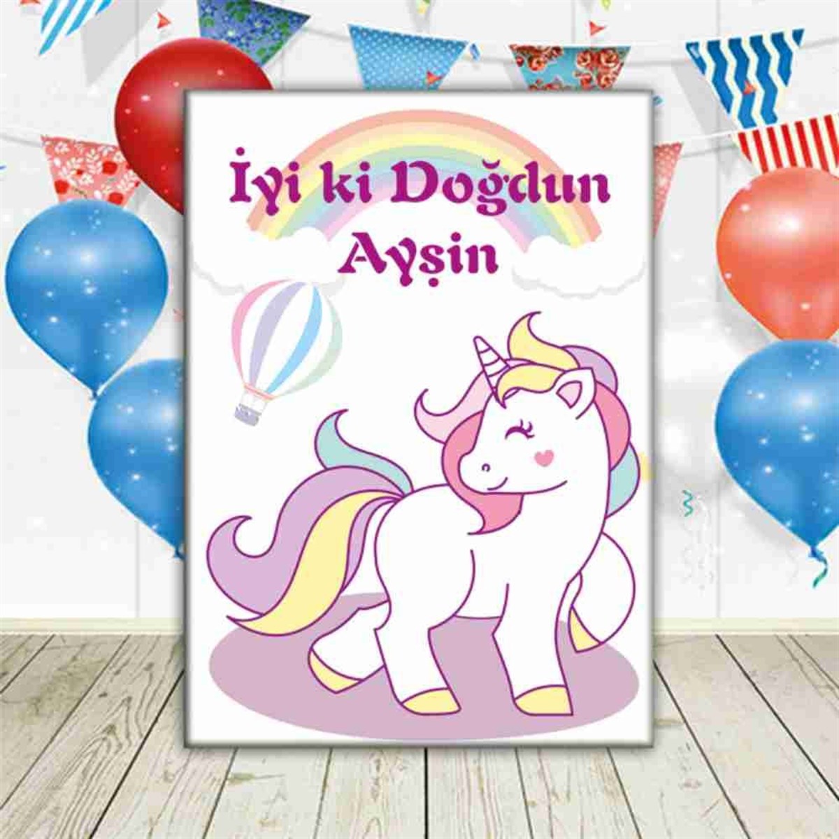 Unıcorn Ayaklı Pano 