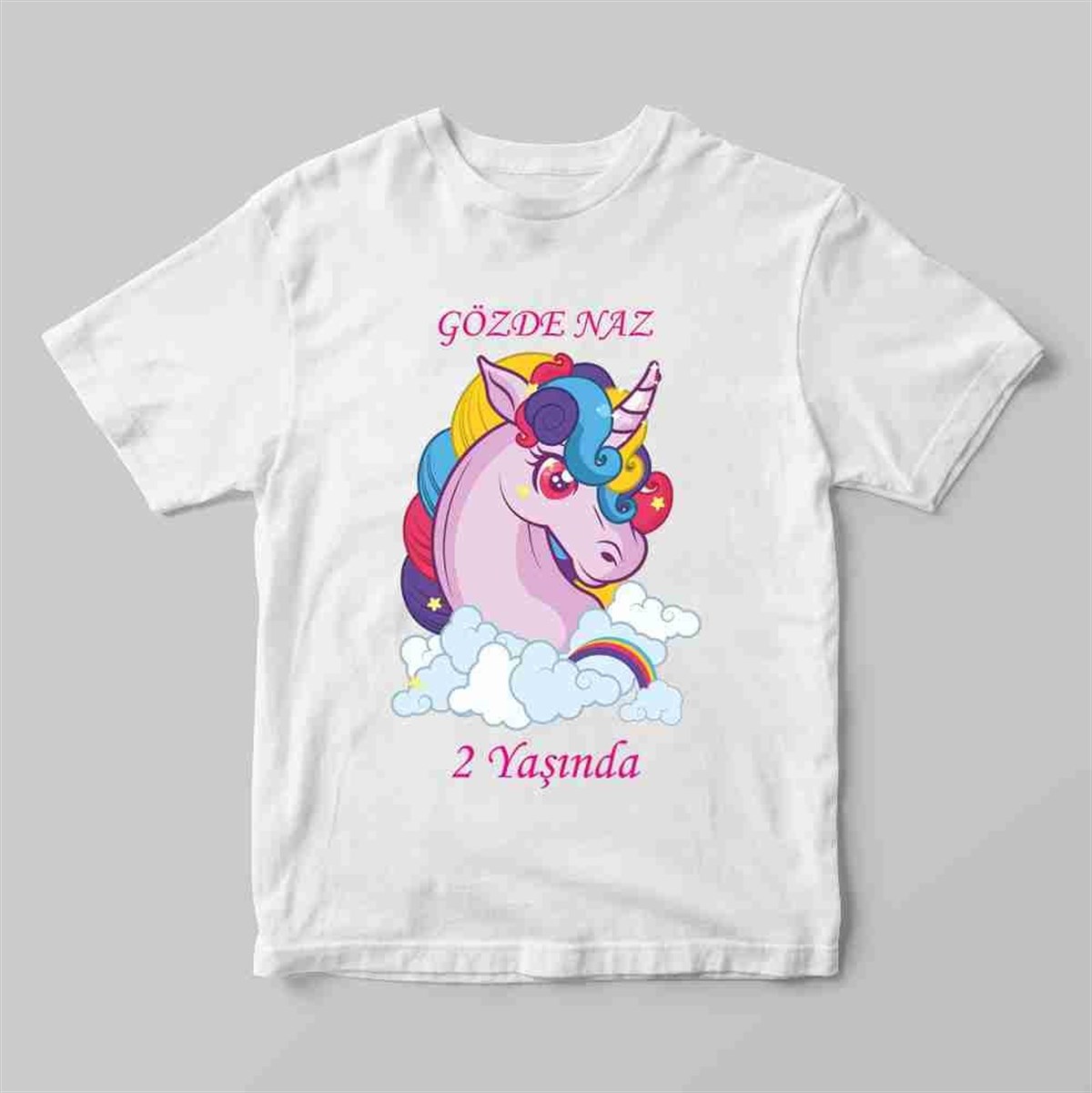 Unicorn Dijital Baskı Tişört 