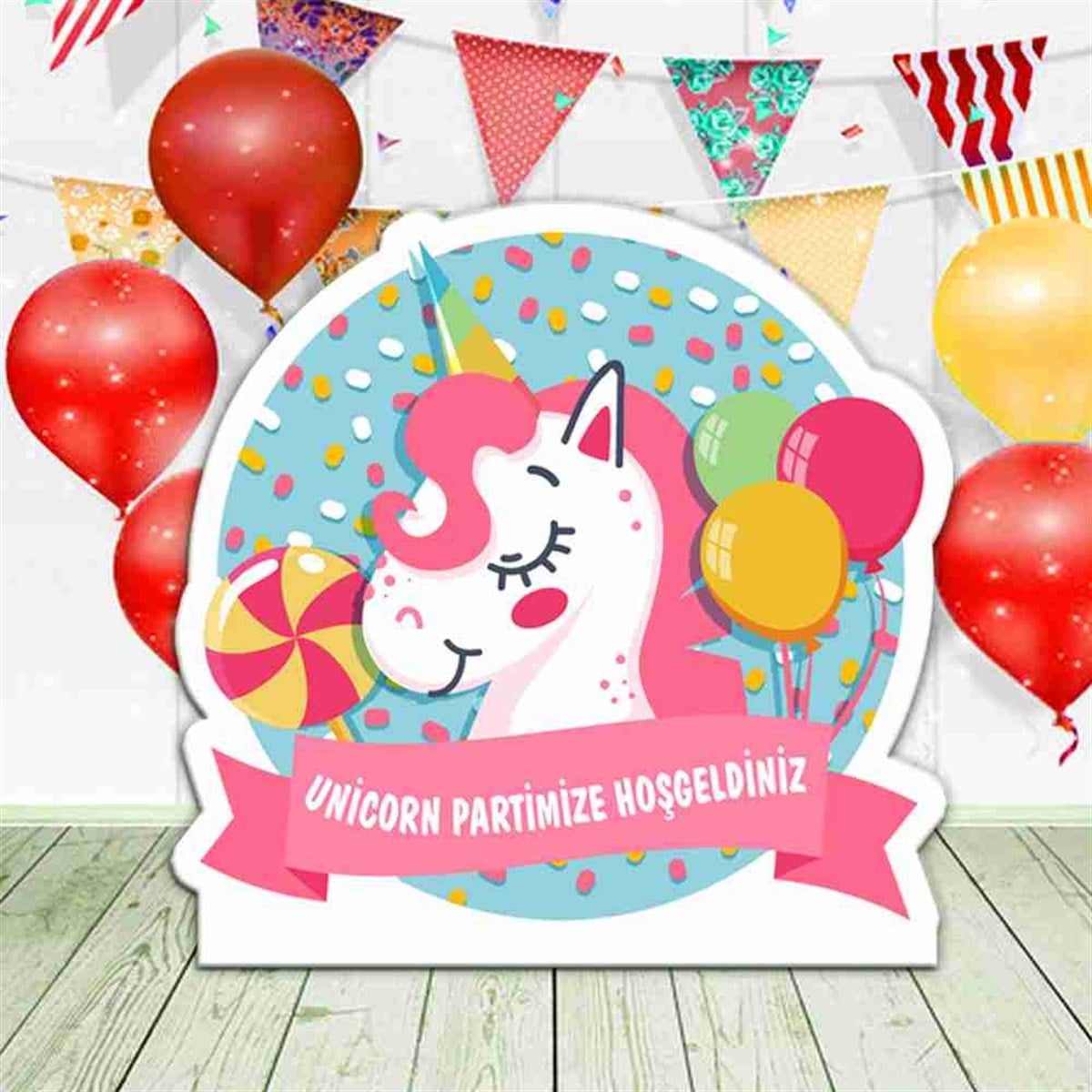Unicorn Kapı Süsleme Pano 