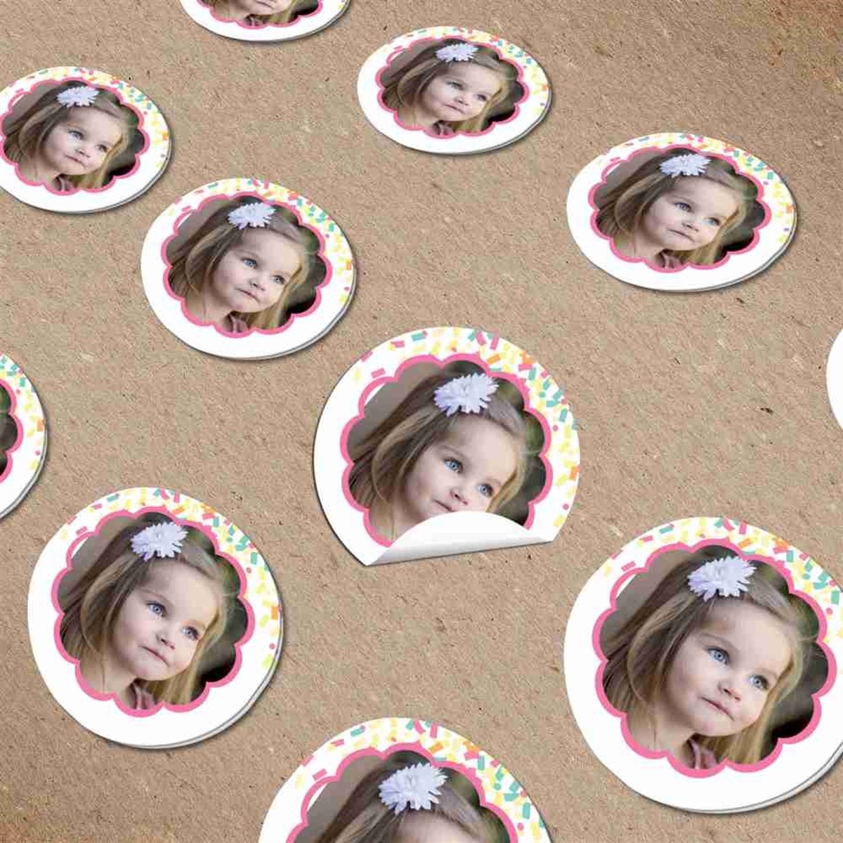 Unicorn Kişiye Özel Sticker 30 Adet 