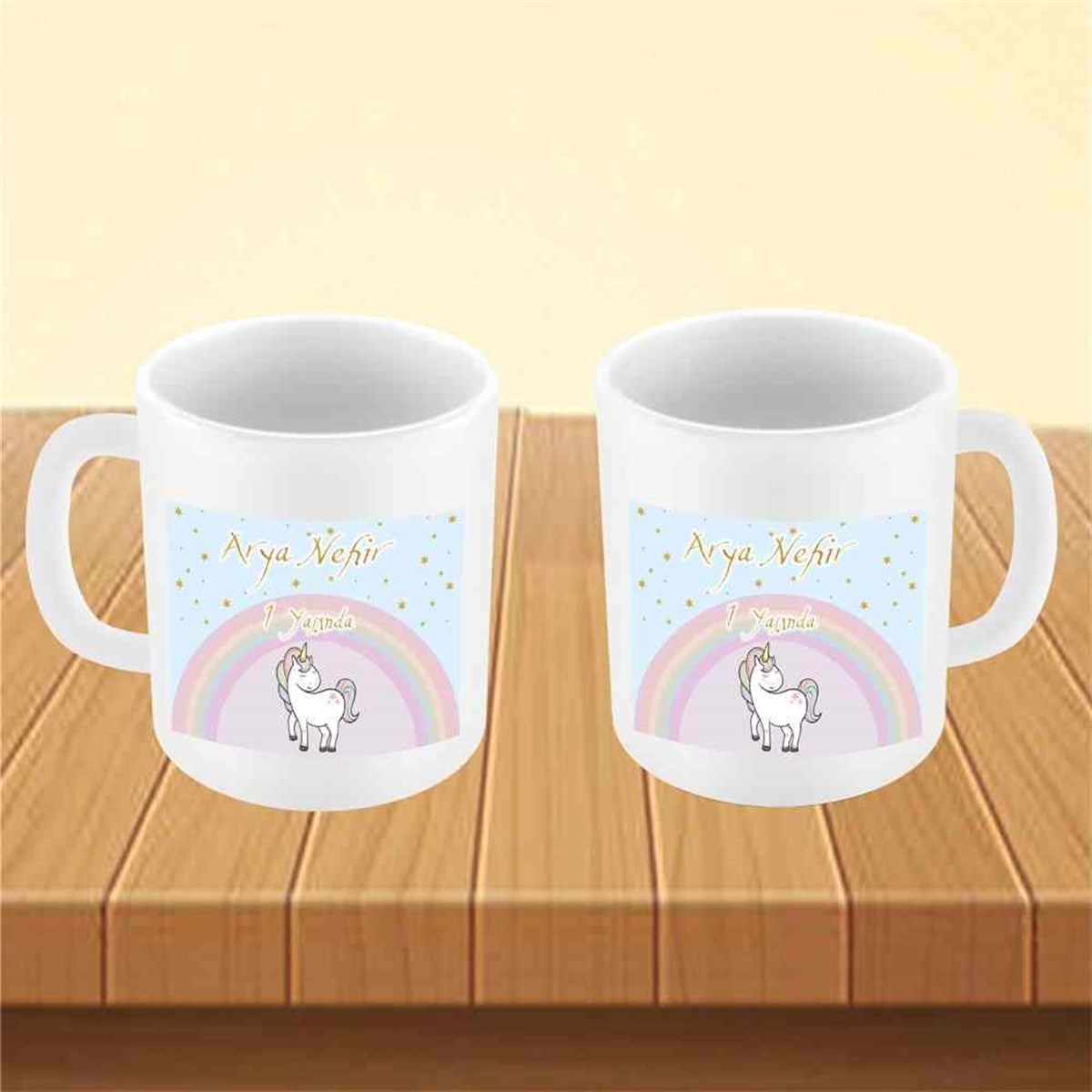 Unicorn Konsept Kupa Bardak Mug  