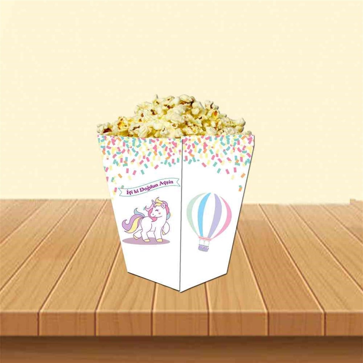 Unicorn Popcorn Kutusu 