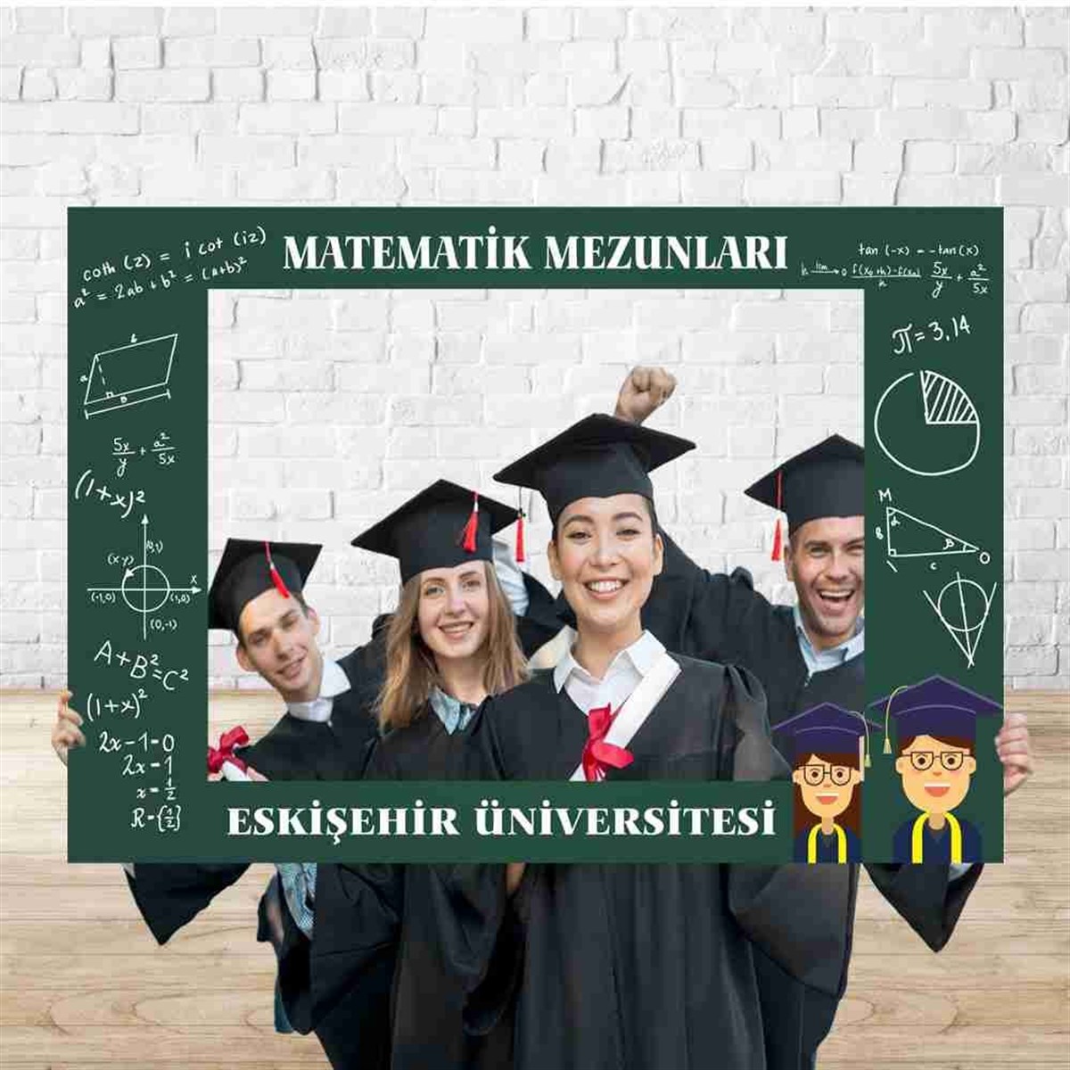 Üniversite Kep Atma Töreni Kutlama Fotoğraf Çerçeve 