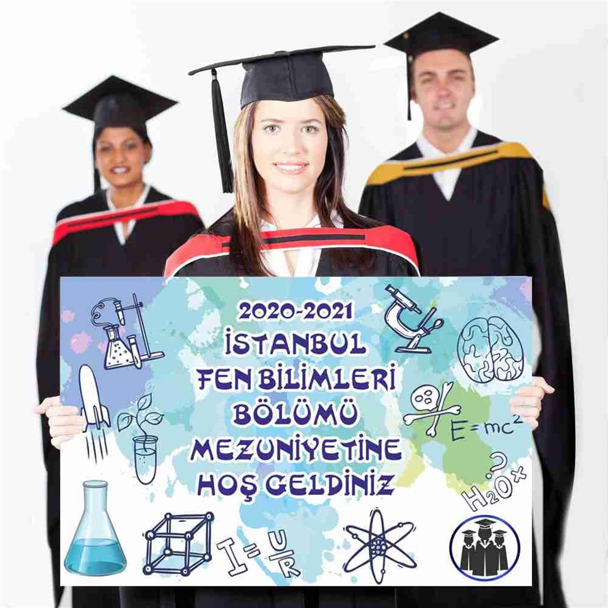 Üniversite Mezuniyet Afiş 