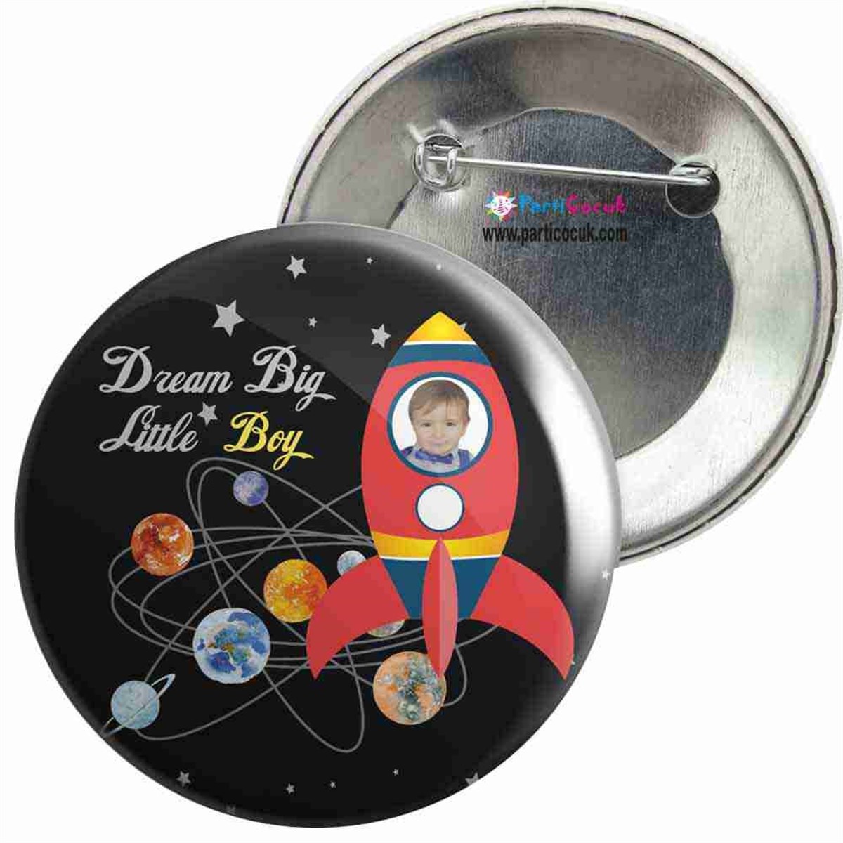 Uzay Mekiği Konsept İğneli Rozet  