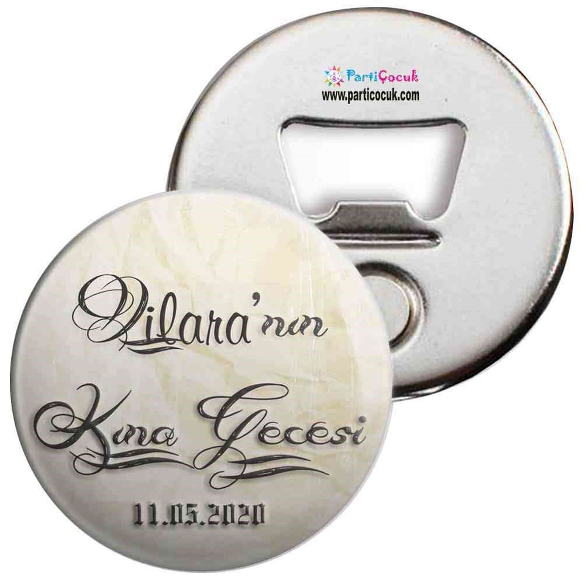 Vintage Kına Açacak Magnet  