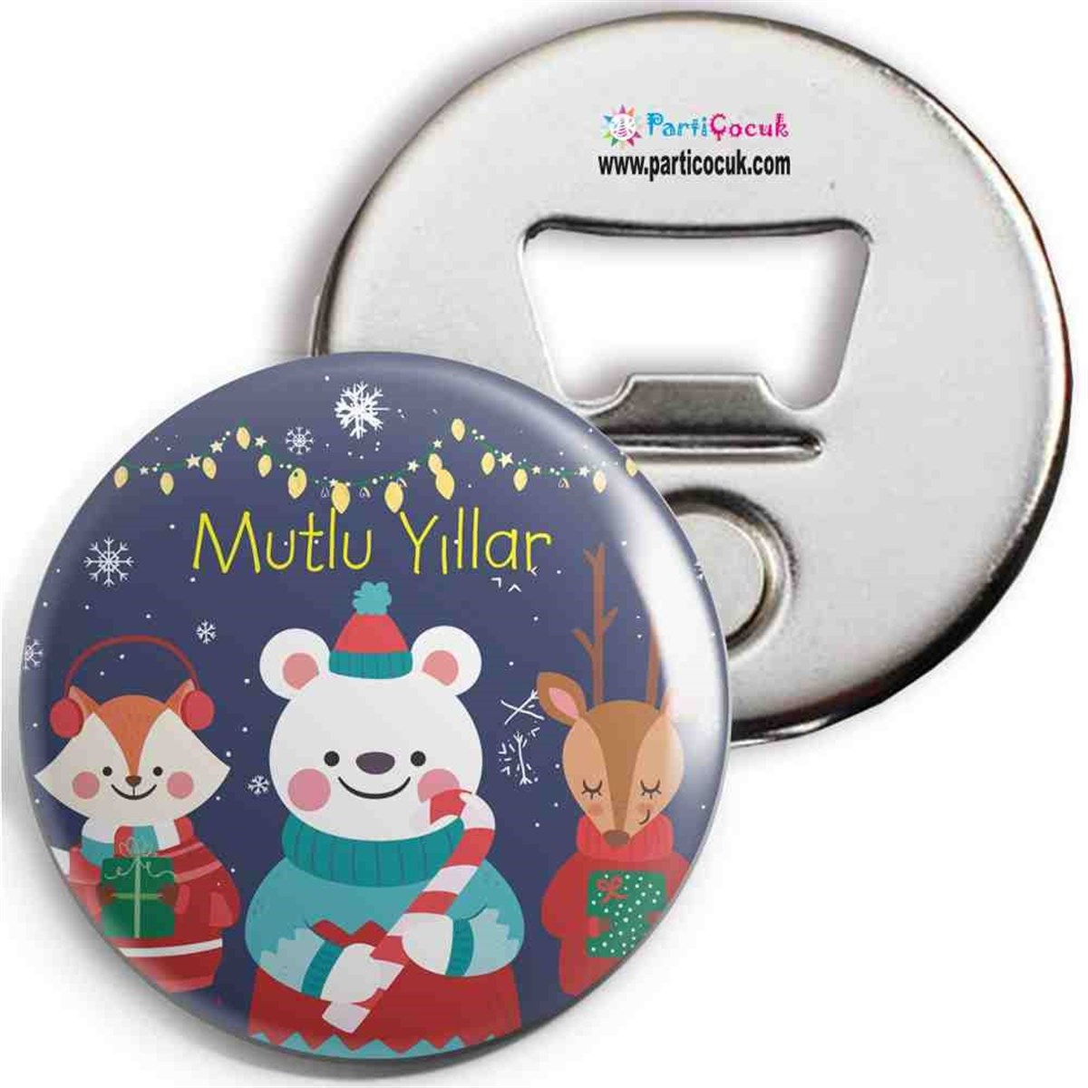 Yeni Yıl Hediyelik Açacak Magnet 