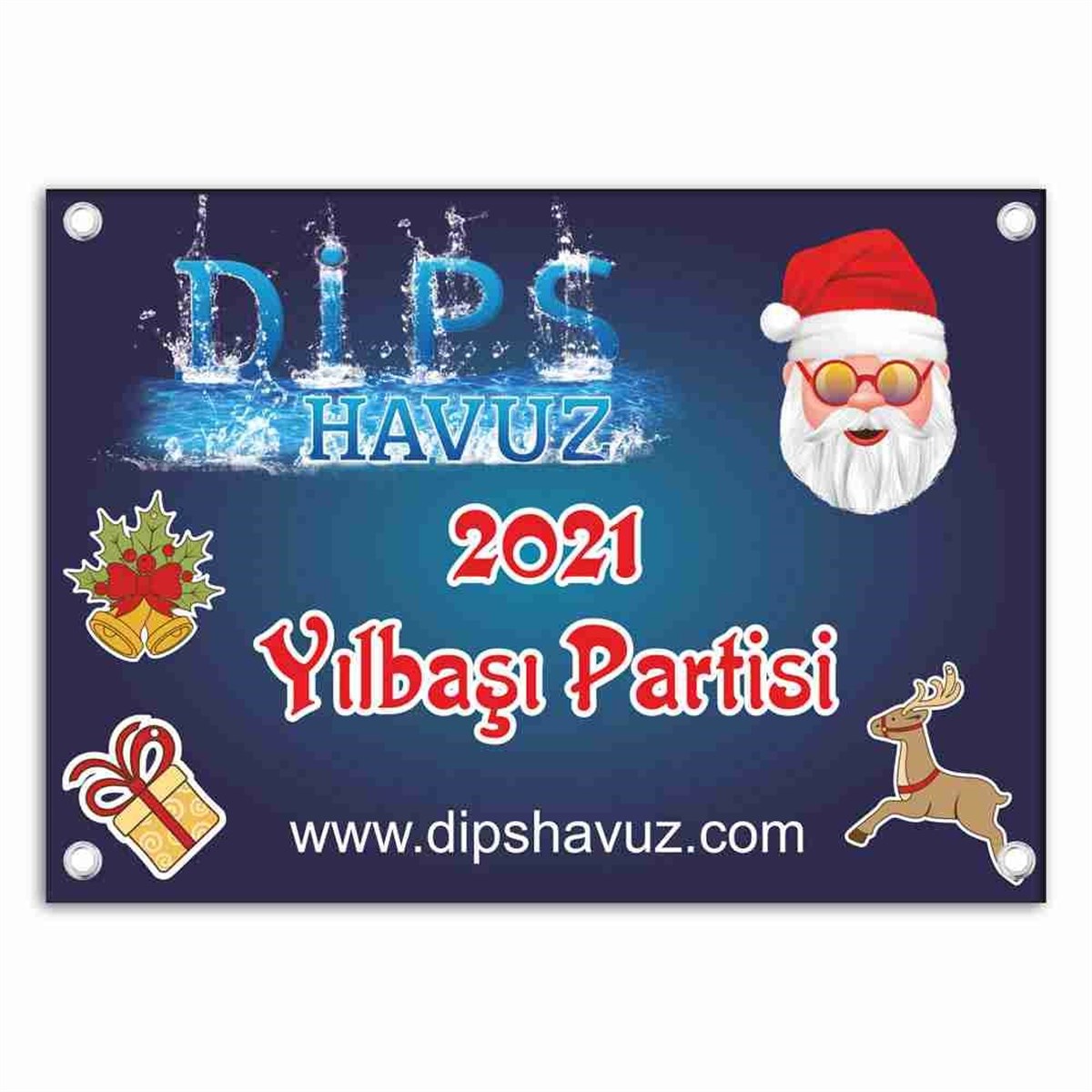 Yeni Yıl Organizasyon Afiş Baskı 