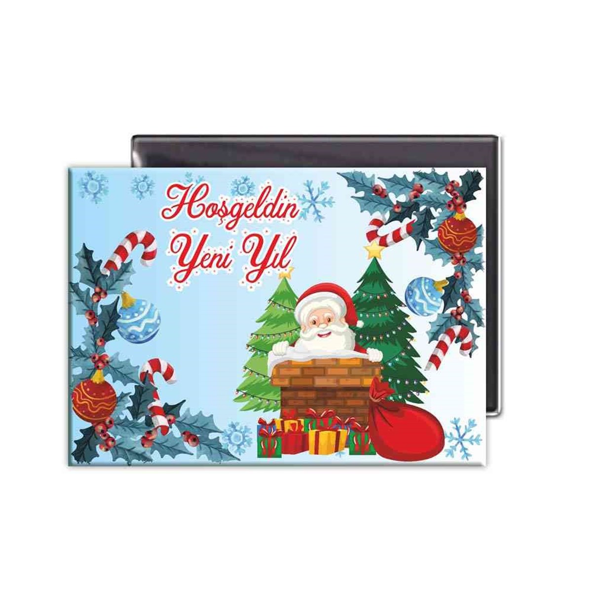 Yeni Yıl Temalı Magnet  