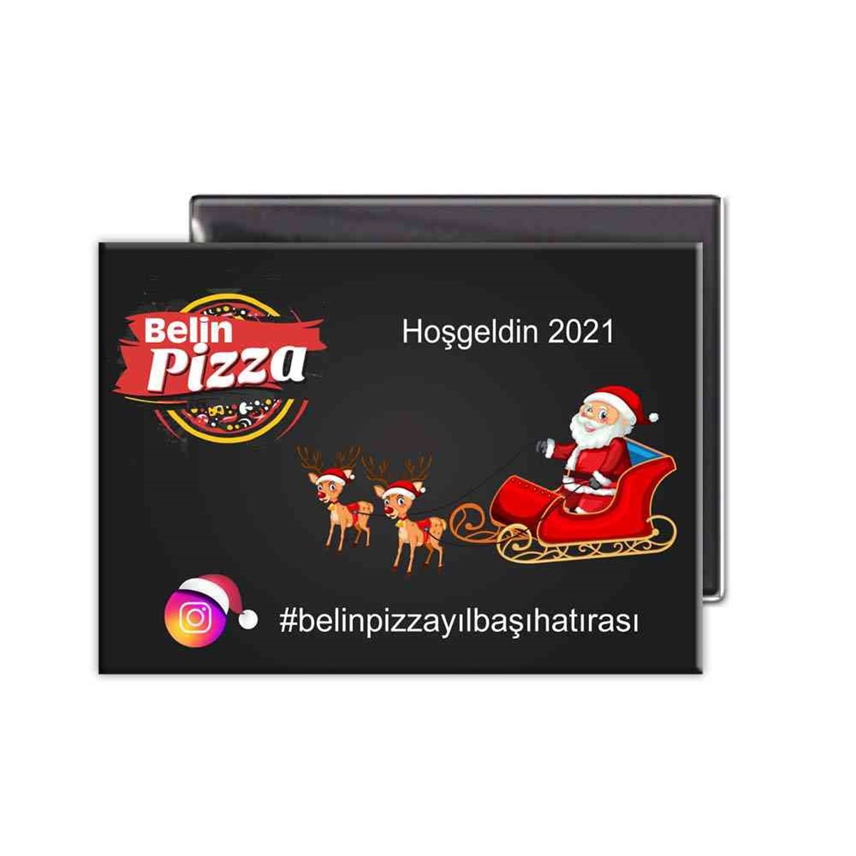 Yılbaşı Hatırası Firma Özel Özel Parti  Magnet 
