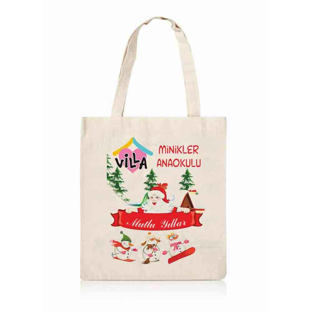 Yılbaşı Hediye Çanta Baskı 