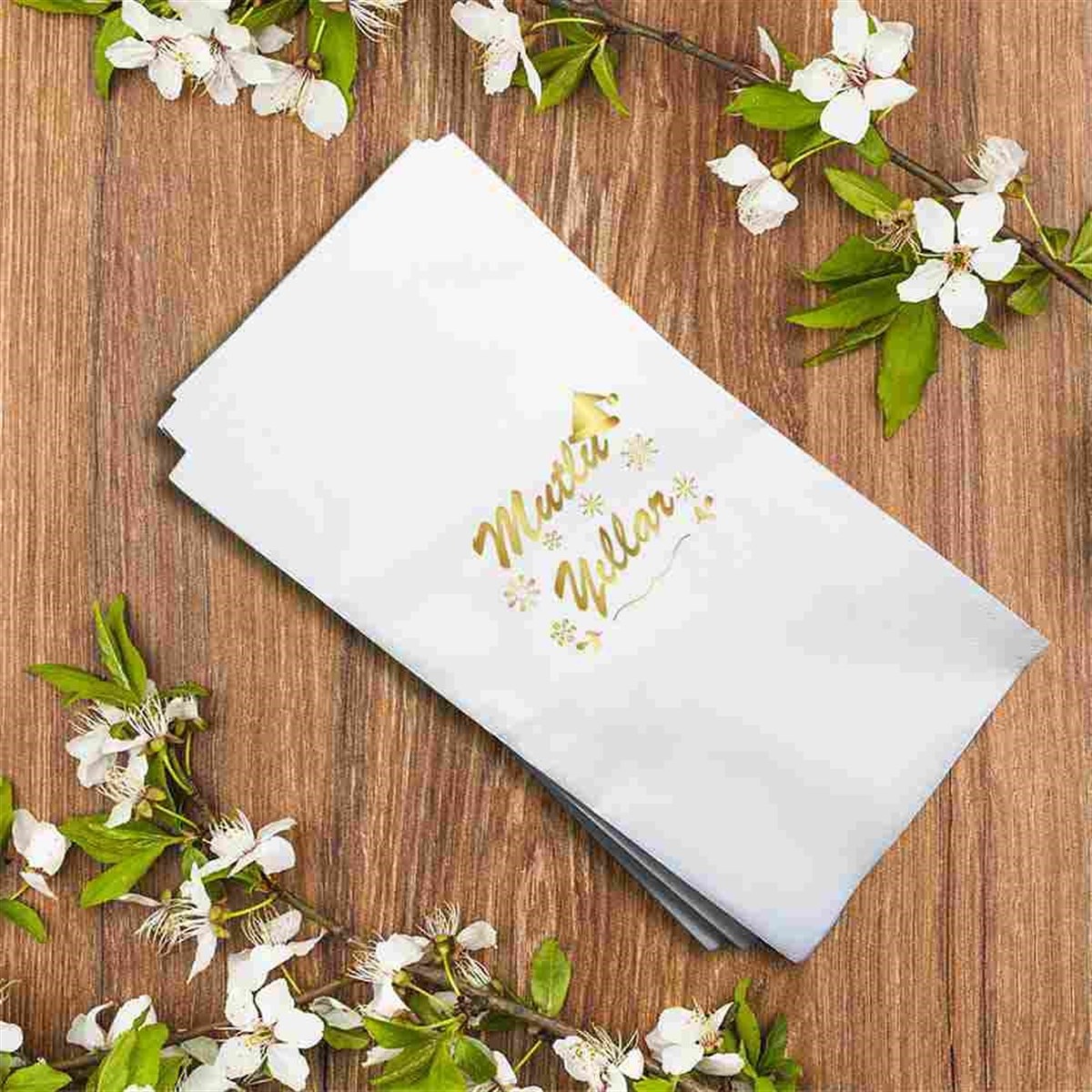 Yılbaşı Hediyeleri Peçete Baskı 