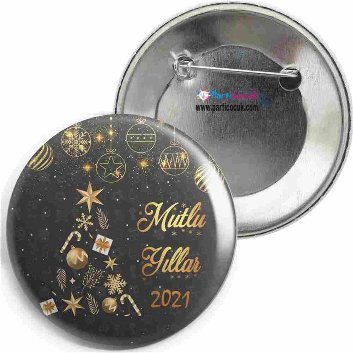 Yılbaşı Hediyeleri Rozet 