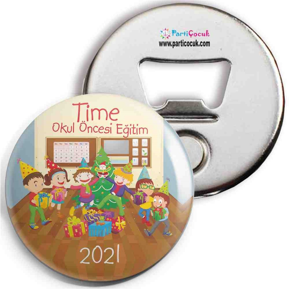 Yılbaşı Hediyelik Açacak Magnet 