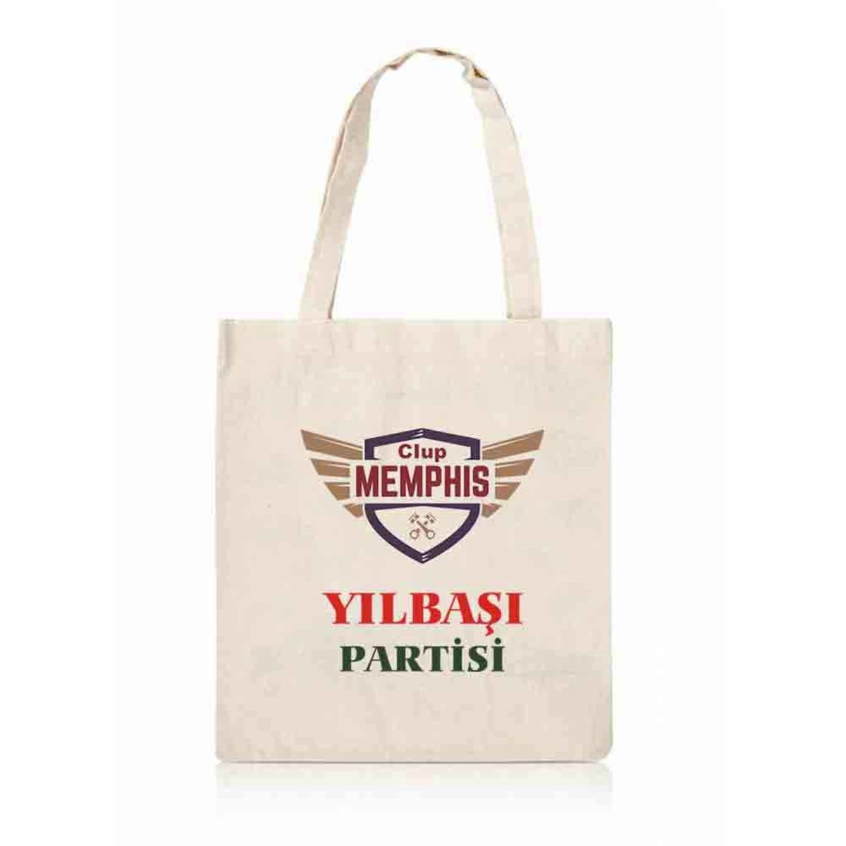 Yılbaşı Masa Konsept Çanta Baskı 