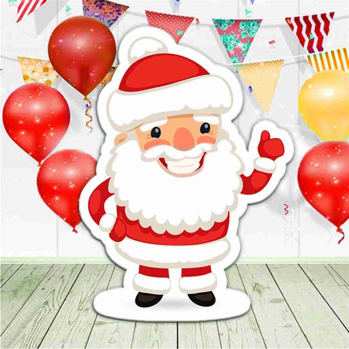 Yılbaşı Organizasyonu Noel Baba Şekilli Pano 
