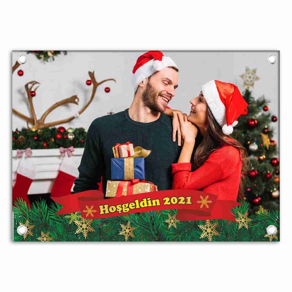 Yılbaşı Temalı Afiş 