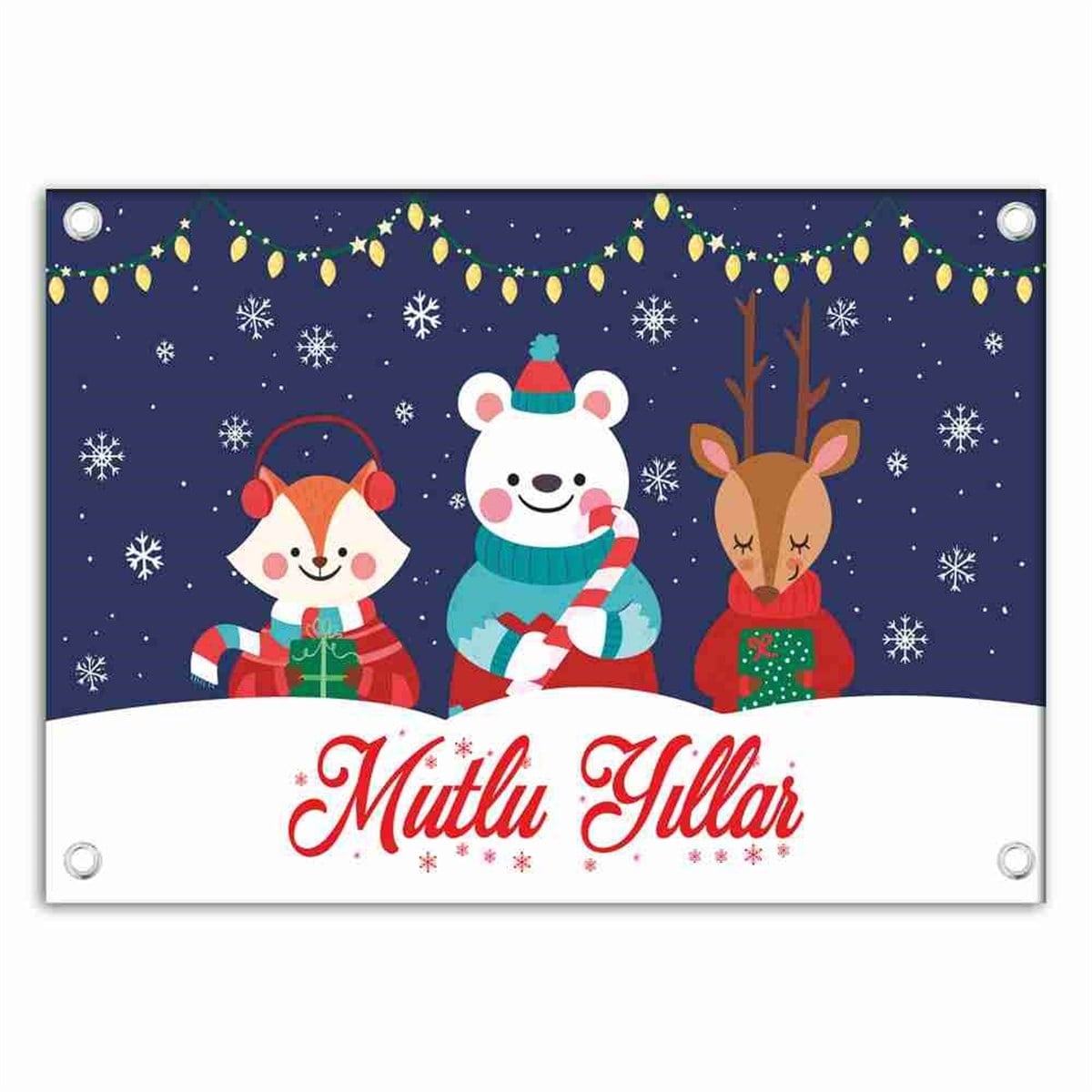 Yılbaşı Temalı Poster 