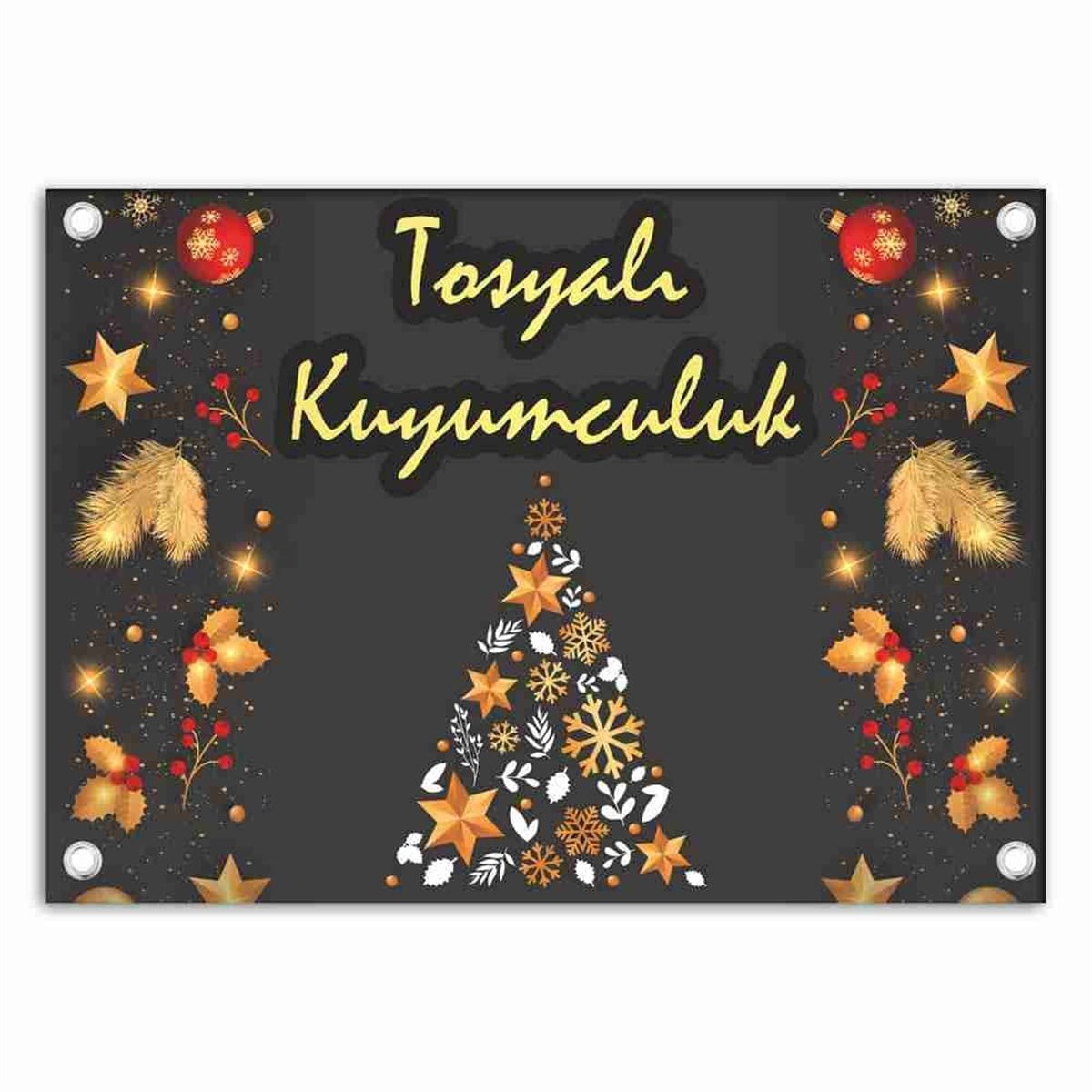 Yılbaşı Temalı Reklam Afiş 
