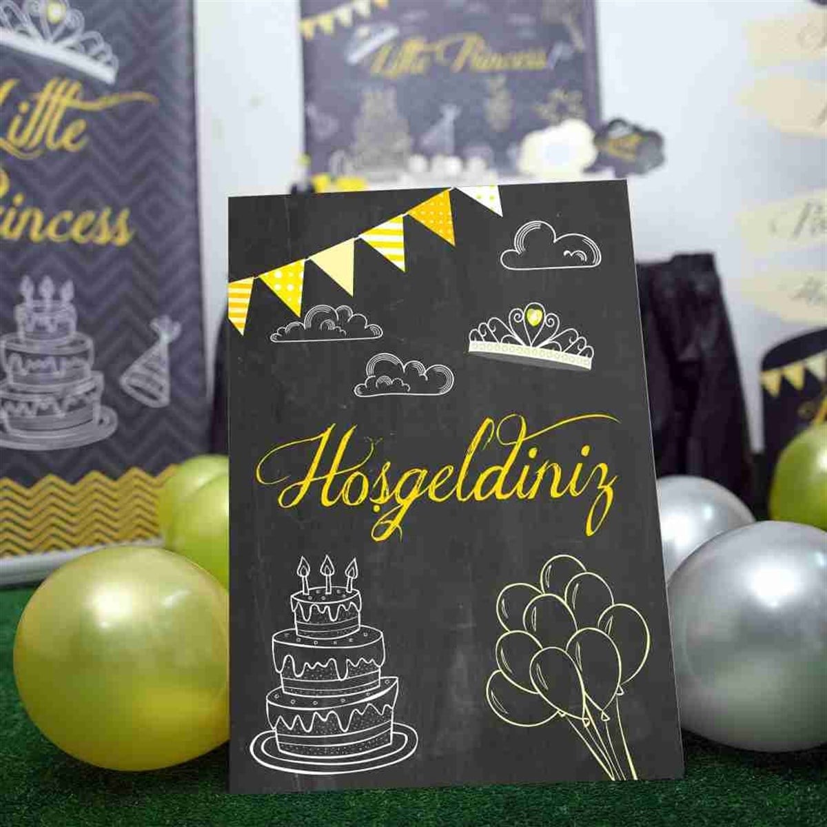 Zigzag Konsepti Ayaklı Pano 