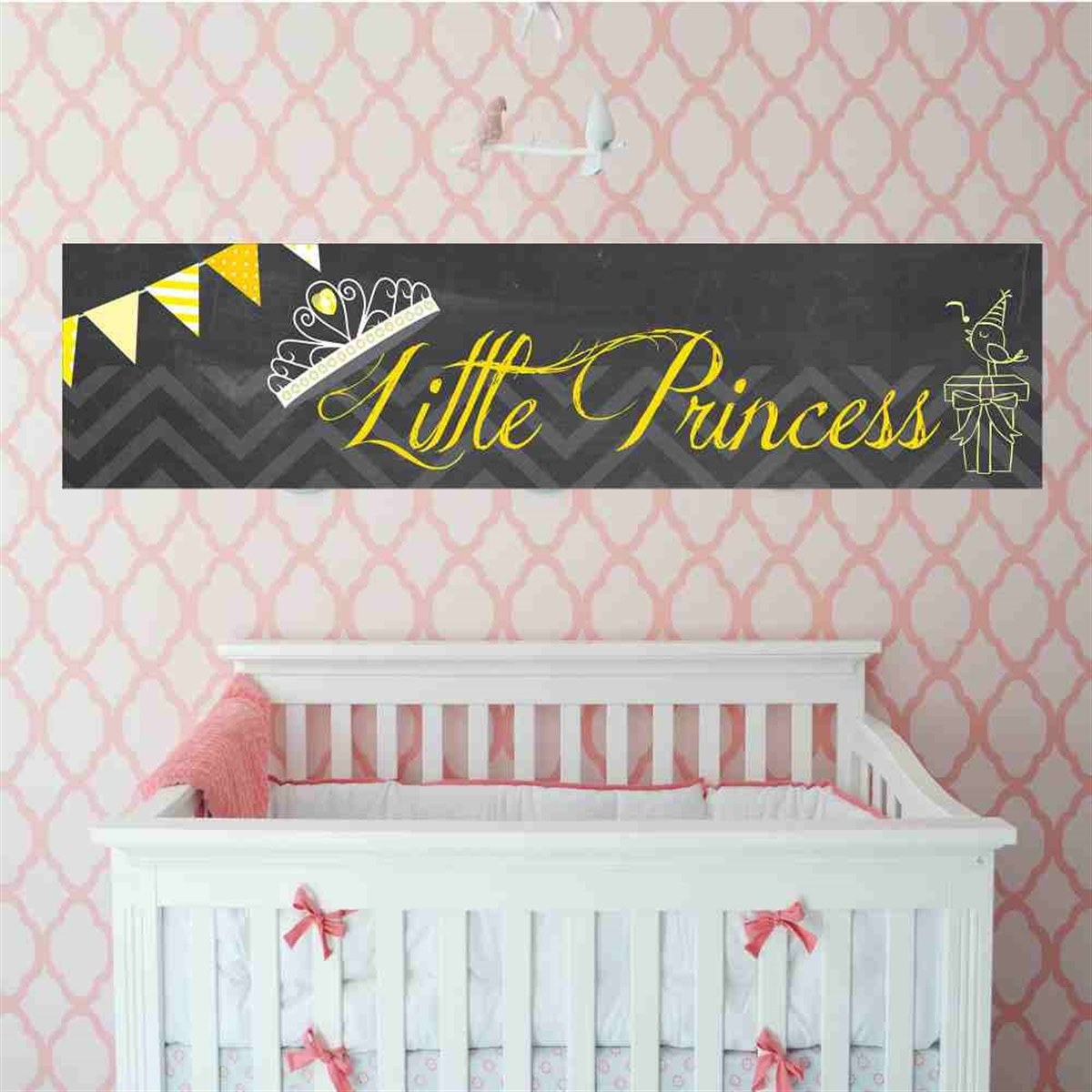 Zigzag Konsepti Kişiye Özel Karton Afiş 