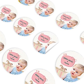 Atlı Konsept Sticker 30 Adet 