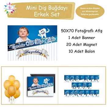 Diş Buğdayı Tatlı Diş Temalı Mini Set 