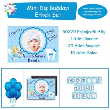 Diş Partisi Melekli Dişli Mini Set 