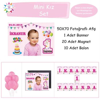 Doğum Günü  Pastalı Balonlu Konsept 