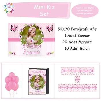 Doğum Günü Pembe Puantiyeli   