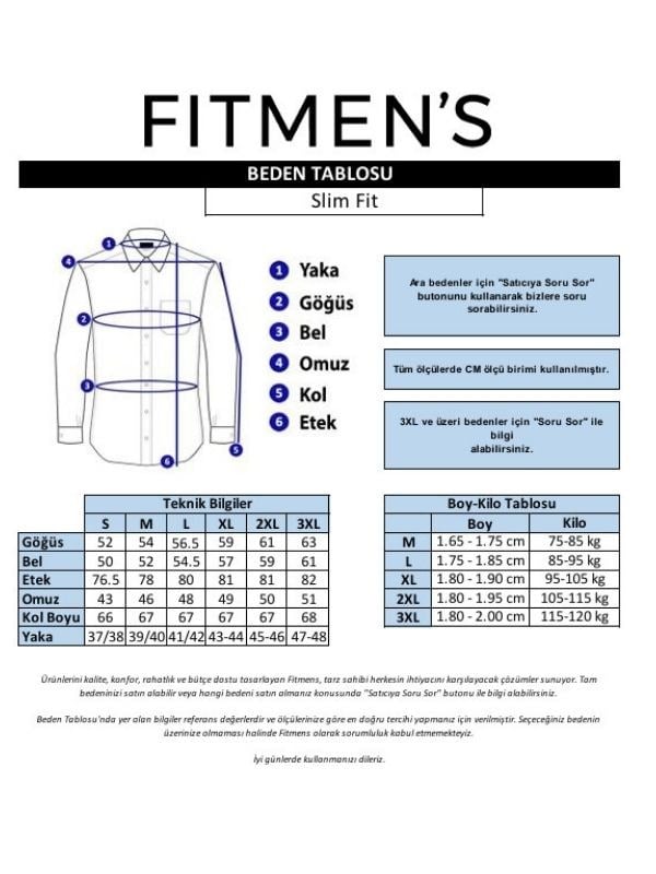 Slim Fit Uzun Kol Pamuklu Hediye Kutulu Kolay Ütülenebilir Erkek Gömlek FS-002225 - Bej