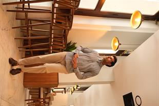 Slim Fit Uzun Kol Likralı Çizgili Yaka Düğmeli Hediye Kutulu Erkek Gömlek FS-003669 - Lacivert