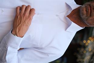 Klasik Uzun Kol Gold Saten Hediye Kutulu Erkek Gömlek FS-002160 - Beyaz