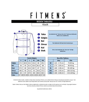 Klasik Kısa Kol Keten Cotton Hediye Kutulu Erkek Gömlek FS-003624 - Açık Mavi
