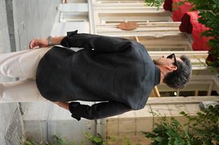 Slim Fit Uzun Kol %100 Keten Nefes Alabilen Kumaştan Hediye Kutulu Erkek Gömlek FS-004170 - Siyah