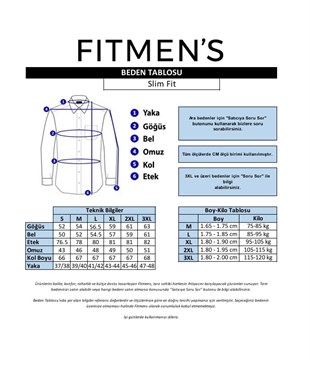 Slim Fit Uzun Kol Yaka Düğmeli Nefes Alan Keten Hediye Kutulu Erkek Gömlek FS-004548 - Koyu Kahve