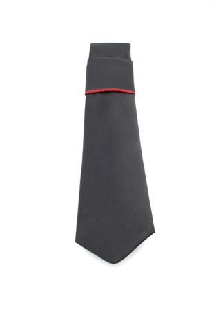 Erkek Kravat Mendil Seti FS-001866 - Siyah