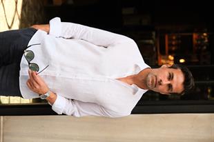 Slim Fit Uzun Kol %100 Keten Nefes Alabilen Kumaştan Hediye Kutulu Erkek Gömlek FS-004170 - Beyaz