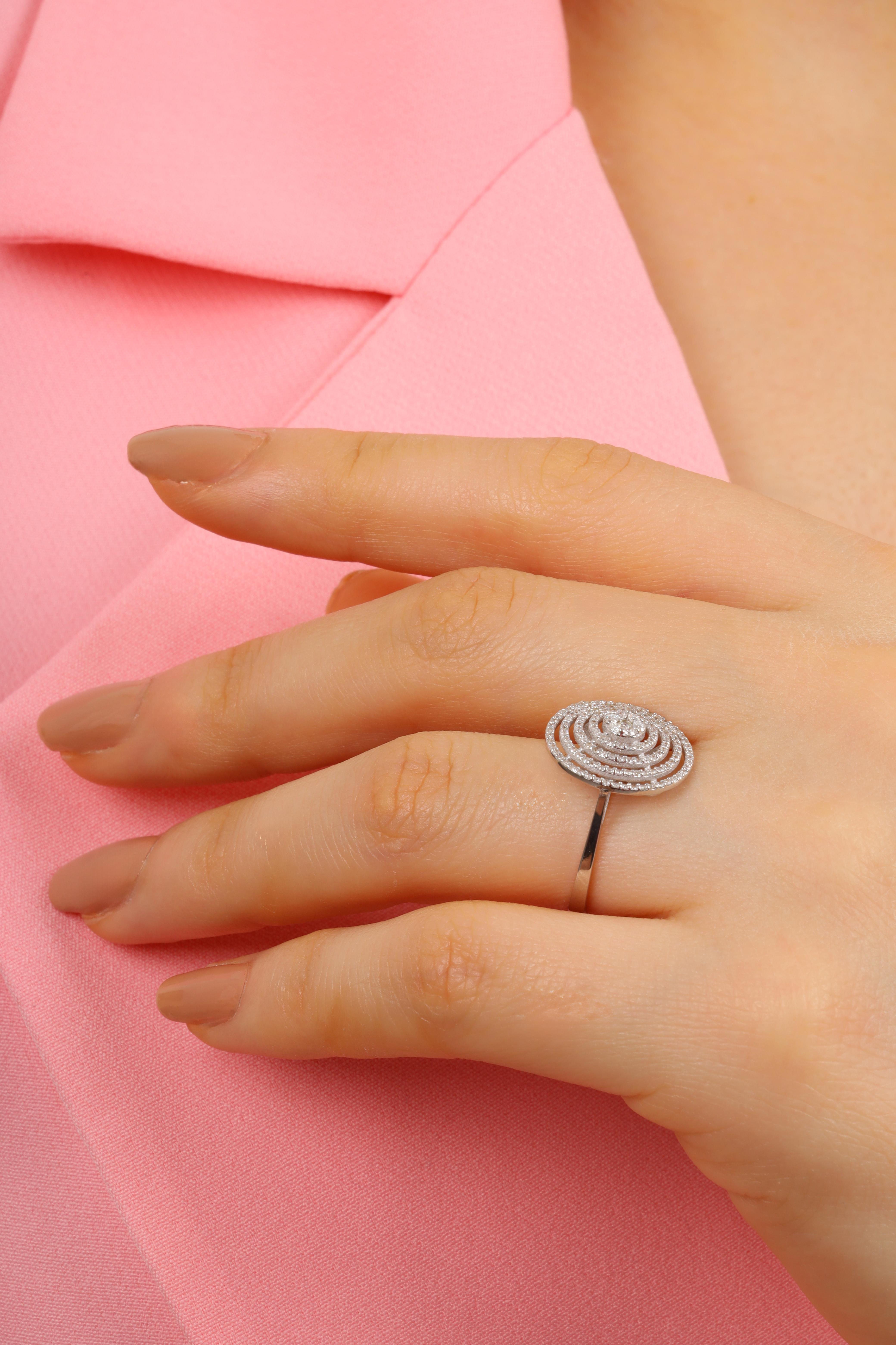 0.50 CT. BAGET PIRLANTA YÜZÜK