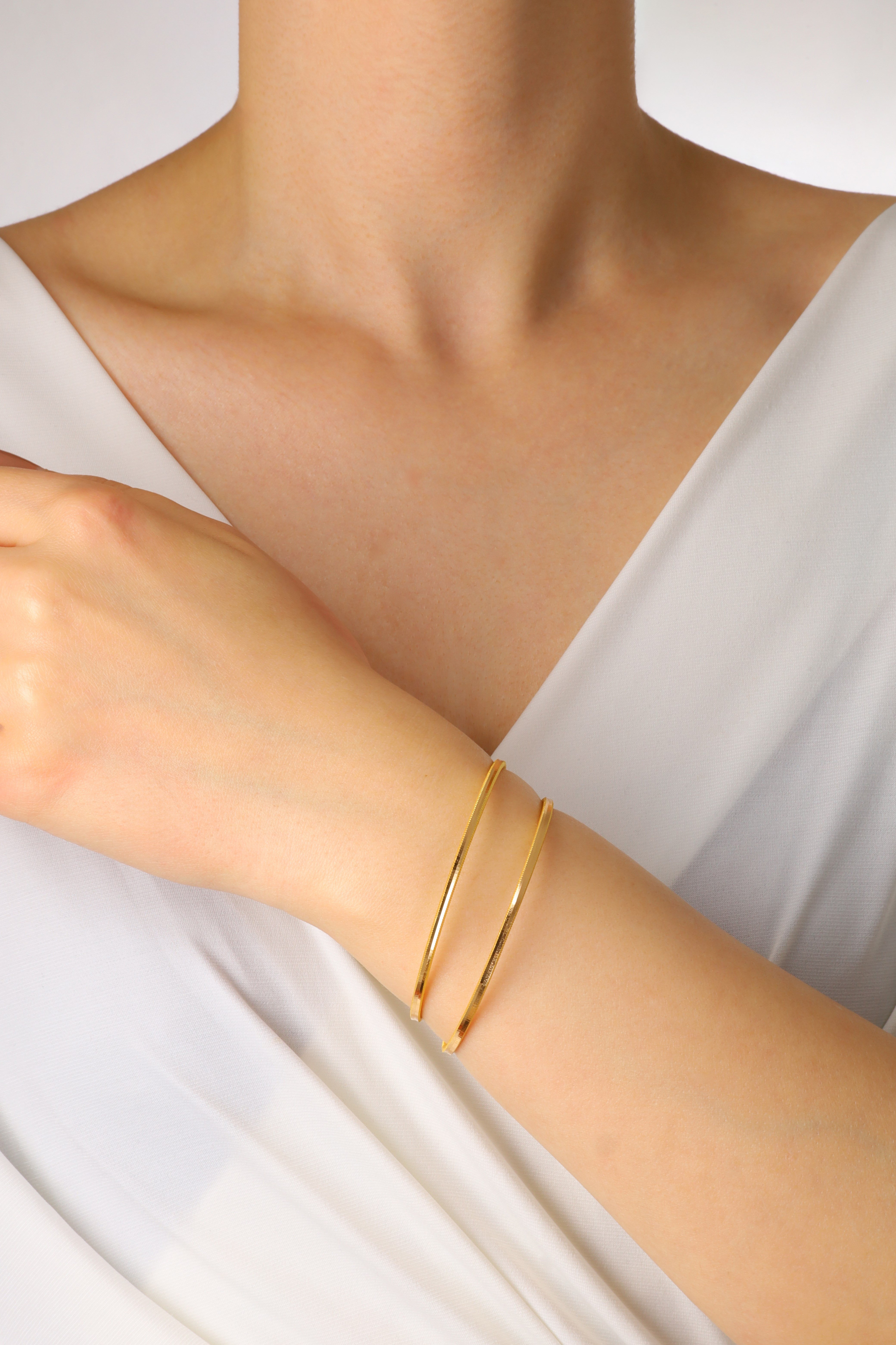 12.00 GR PARLAK AJDA MODEL ALTIN BİLEZİK