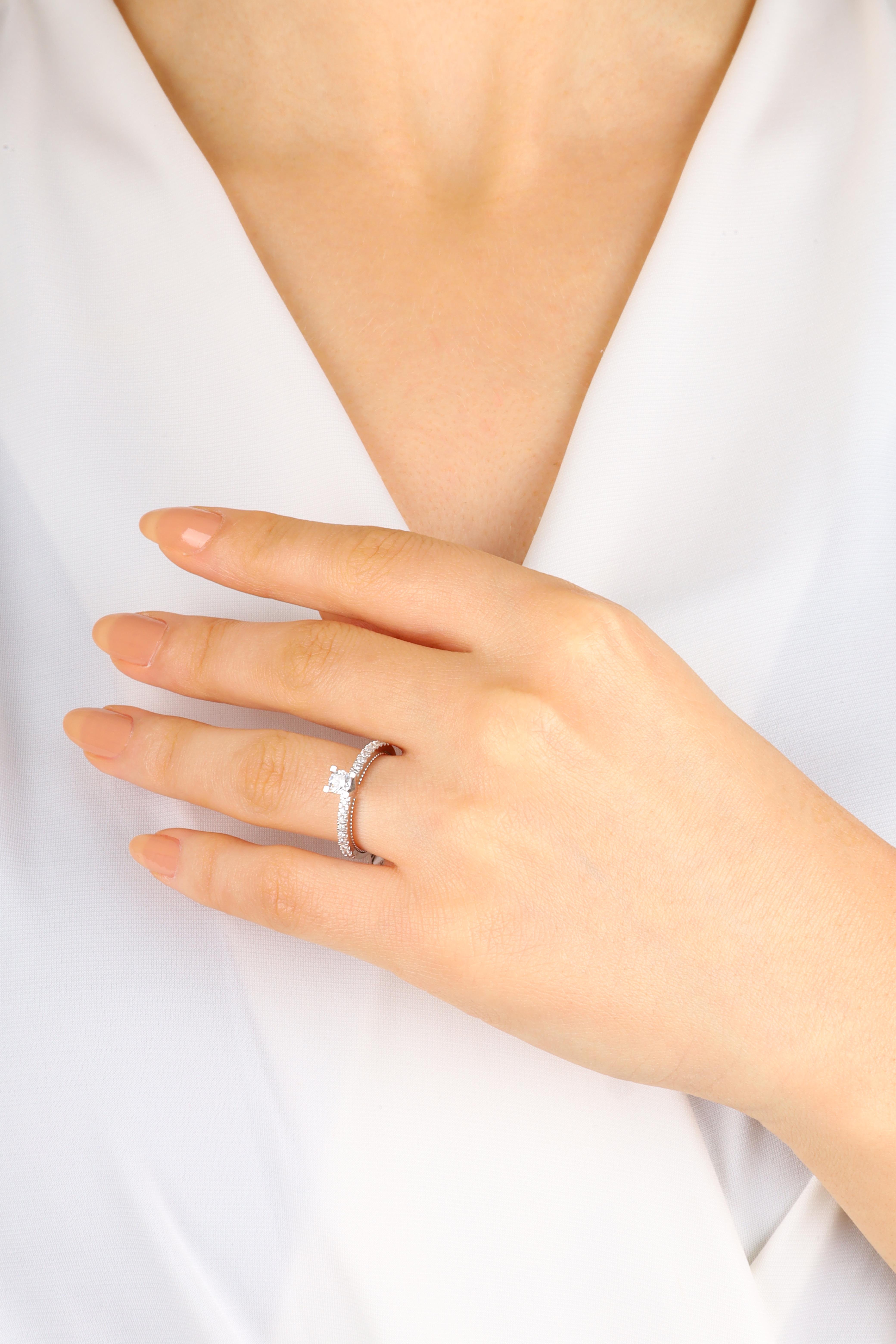 0.48 CT. TEKTAŞ PIRLANTA YÜZÜK
